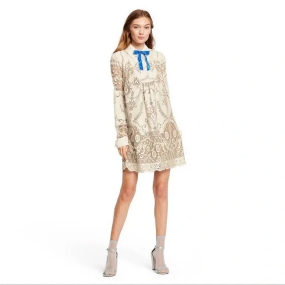 Anna Sui Lace Tunic Dress NO TIE